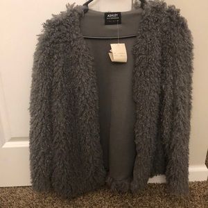 Grey Shag Jacket